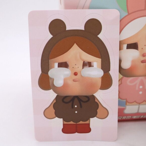 Crybaby Crying Again Love Makes Us Cry Bear Plush Pendant Sealed Bag Pop Mart - Picture 4 of 9